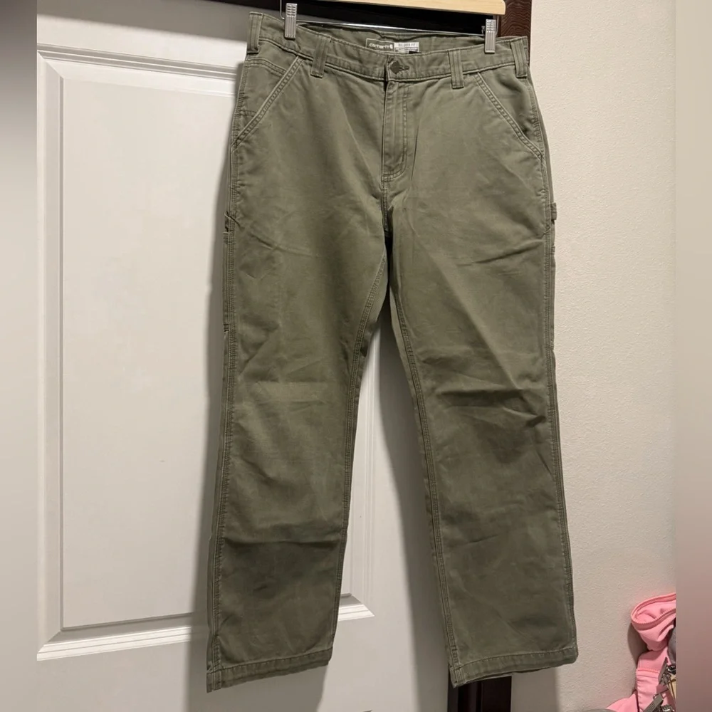 Carhartt Men's Rugged Flex Rigby Dungaree Pants - Picture 3 of 3
